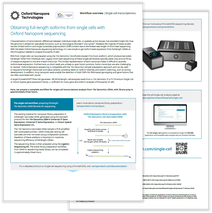 Image of the single-cell workflow overview