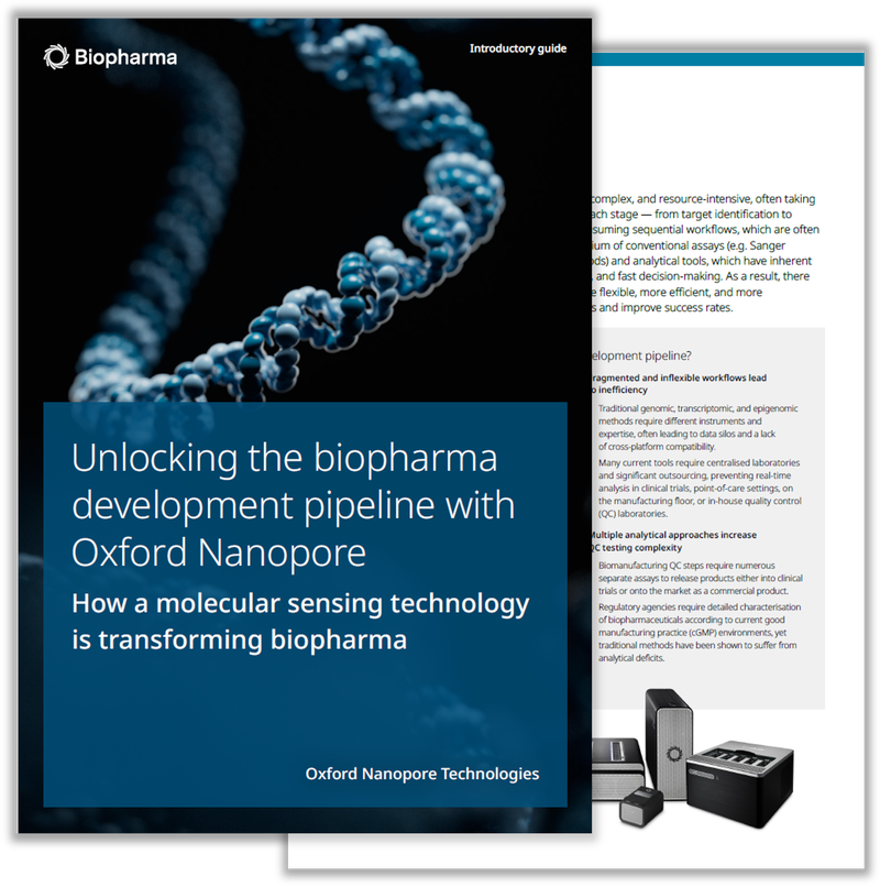 Introductory guide: biopharma — 2 pages