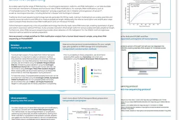 Screenshot of the first two pages of the RNA workflow