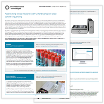 Image preview of the large cohorts workflow overview
