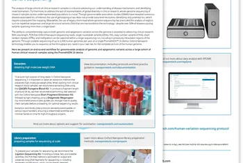 Image preview of the large cohorts workflow overview