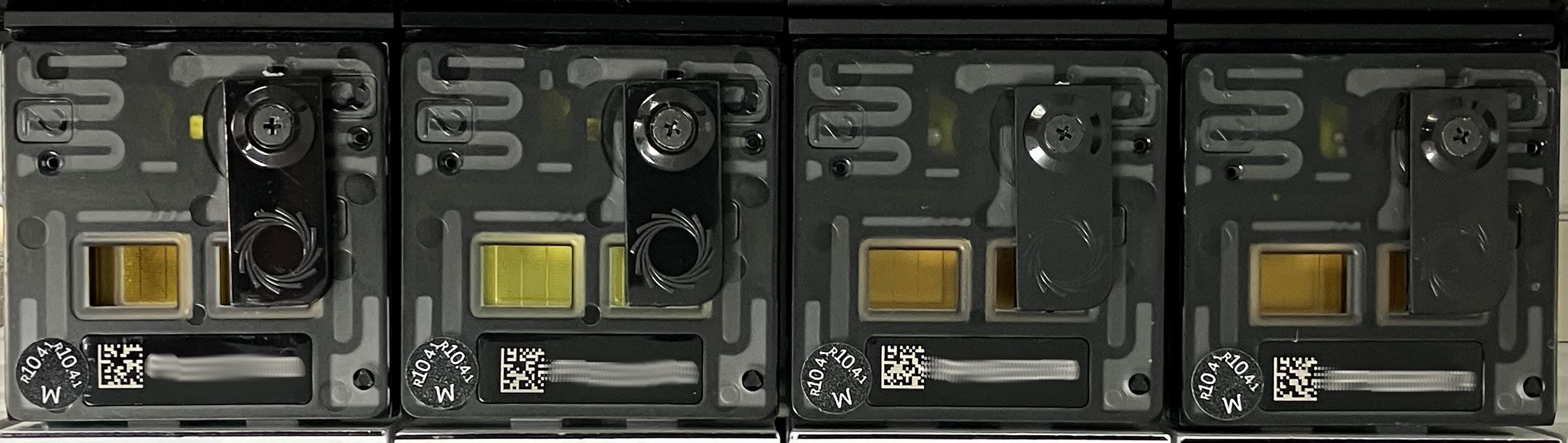 Flow cell colours