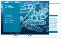 Two-page image of the microbial sequencing getting started guide