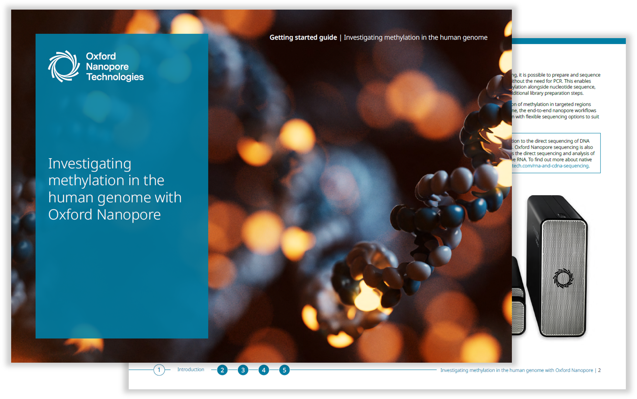 Getting started guide: methylation in the human genome — 2 pages