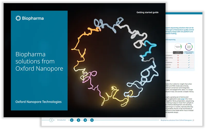 Getting started guide: biopharma — 2 pages