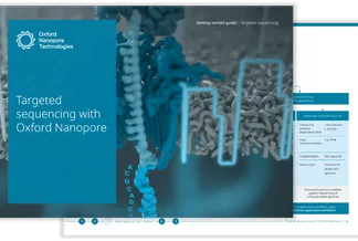 Two-page image of the targeted sequencing getting started guide