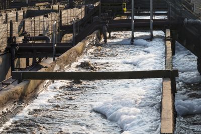 waste water treatment plant