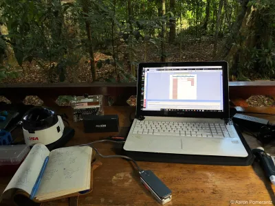 Aaron Pomerantz Publication Real-time DNA barcoding in a rainforest using nanopore sequencing opportunities for rapid biodiversity assessments and local capacity building