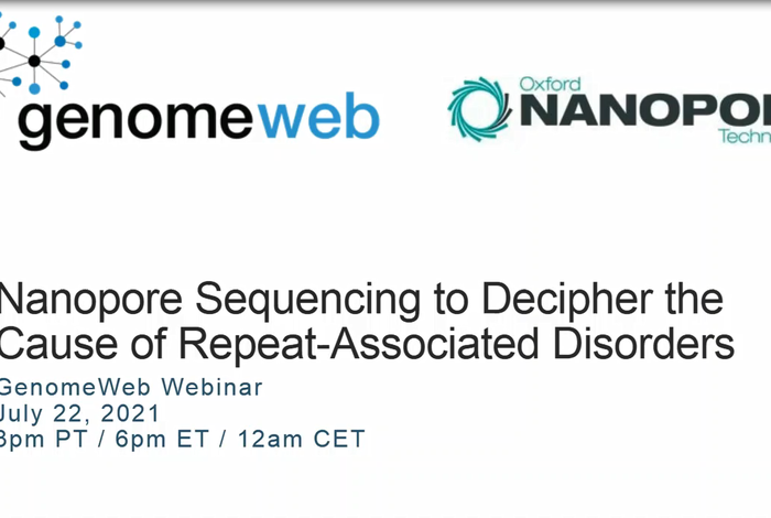 Nanopore sequencing to decipher the cause of repeat-associated disorders