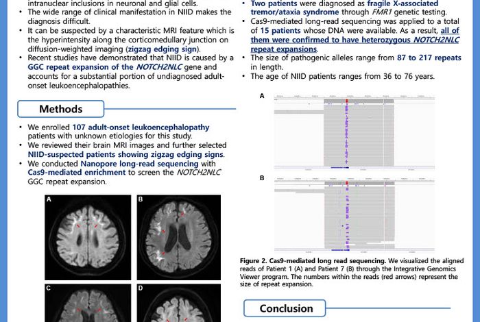<h1>Potential diagnostic efficacy of Cas9-mediated long-read sequencing in *NOTCH2NLC*-associated neuronal intranuclear inclusion disease</h1>