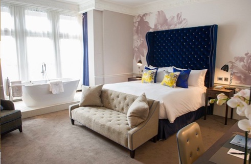 A room at the Ampersand Hotel
