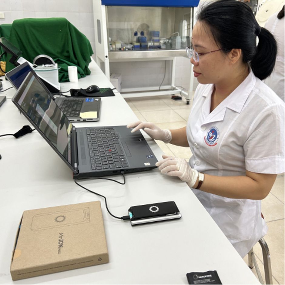 Mk1D used in a lab in Indonesia