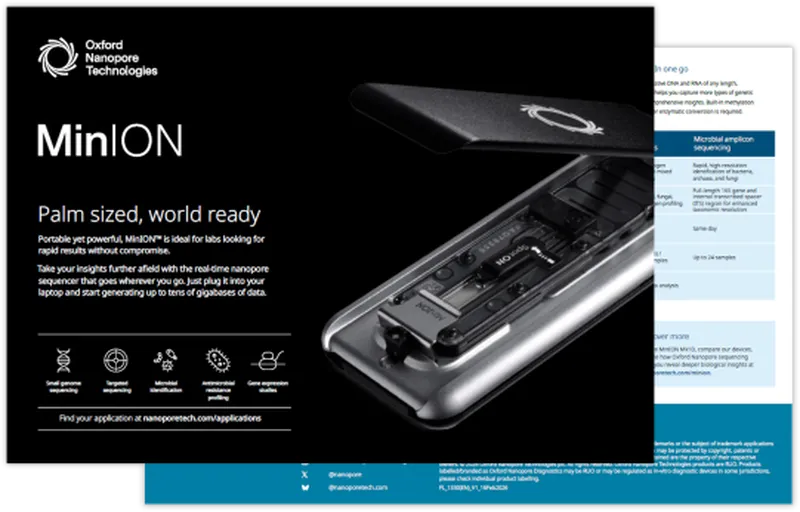 MinION Mk1D flyer cover image