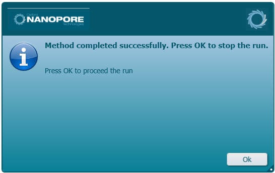 19. Method Complete Screen 19. Method Complete Screen