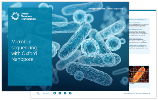 Microbial sequencing getting started guide cover