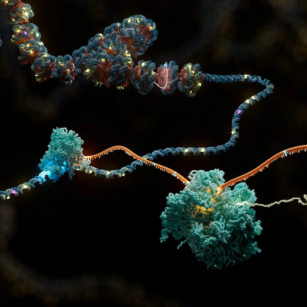 Multiomics 3D render