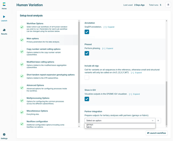Select Partner integration