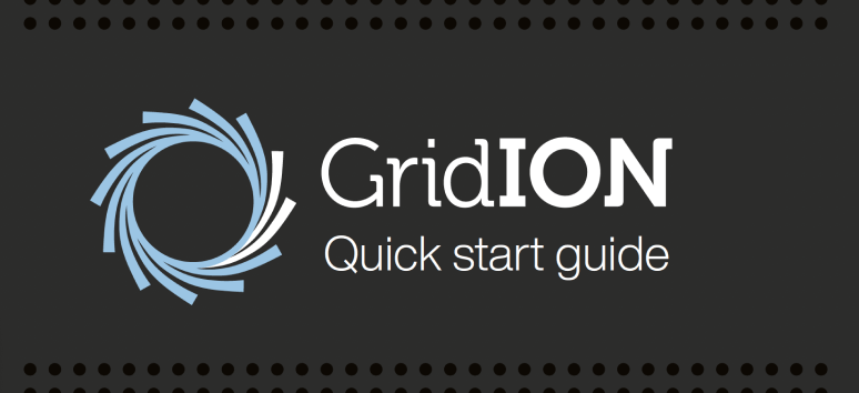 GridION Quick start guide
