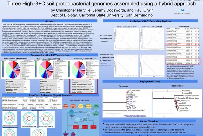 Three High G+C soil proteobacterial genomes assembled using a hybrid approach