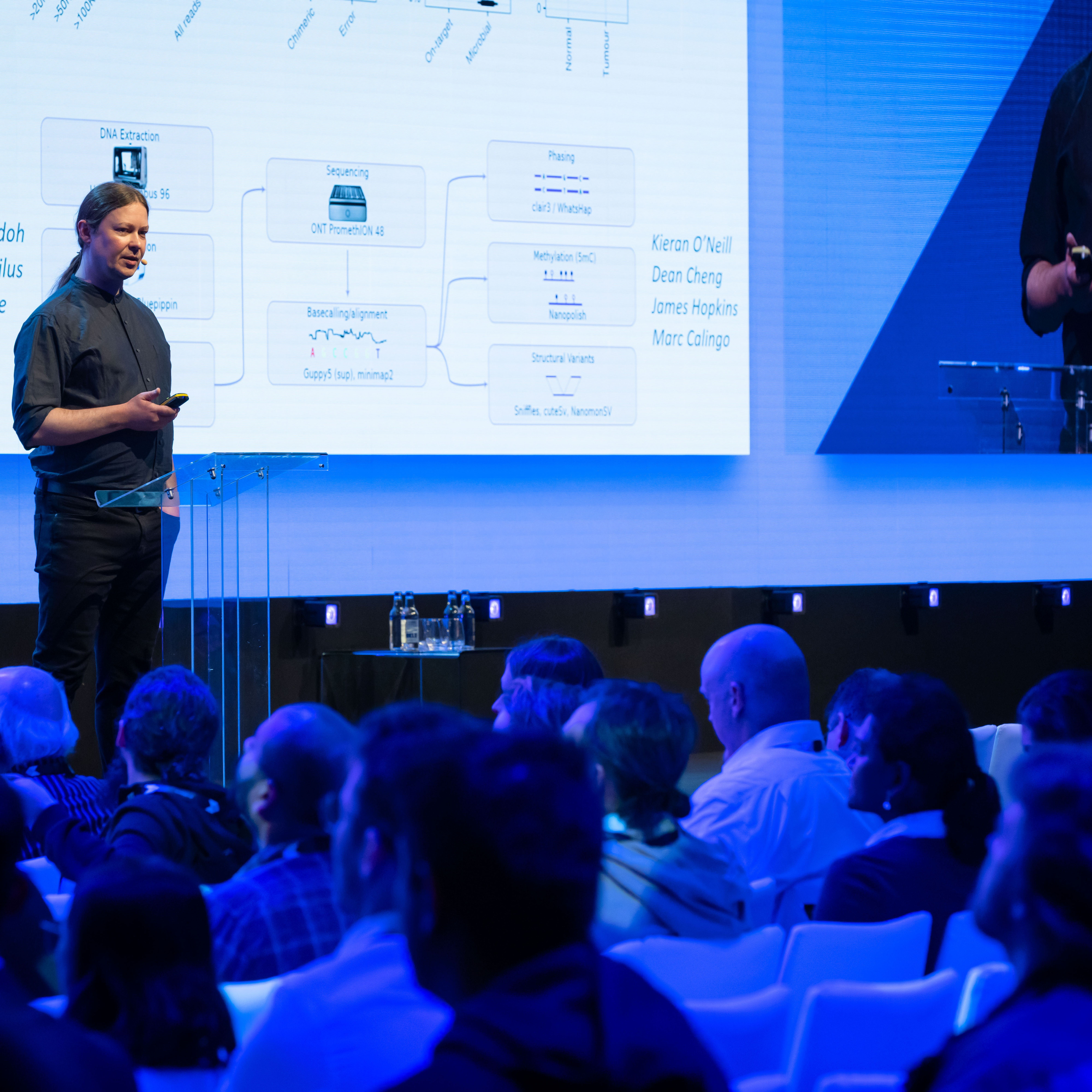 Kieran presenting at LC25