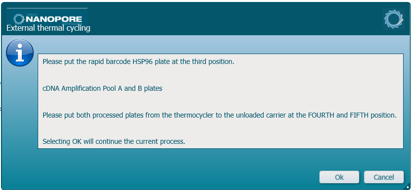 18. Off-Deck Thermal Cycling for x96 - Reload and Load RBKs 18. Off-Deck Thermal Cycling for x96 - Reload and Load RBKs
