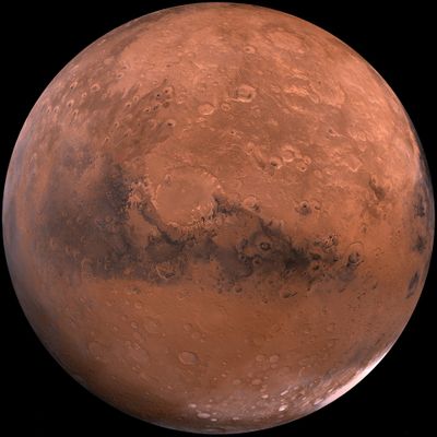 Photograph of Mars
