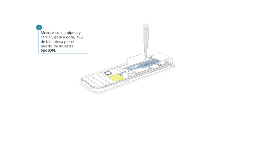 ES - Flow Cell Loading Diagrams Step 07 v06 ES - Flow Cell Loading Diagrams Step 07 v06