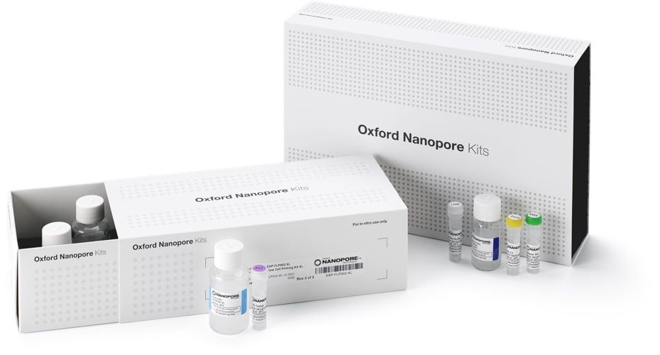 An ONT library preparation kit box