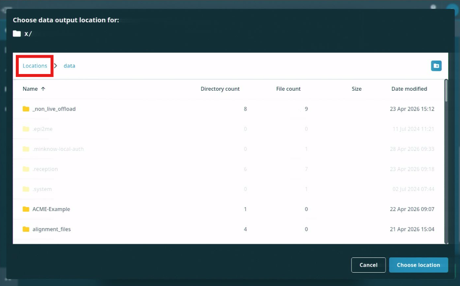 Choose-data-output-location_Click-locations