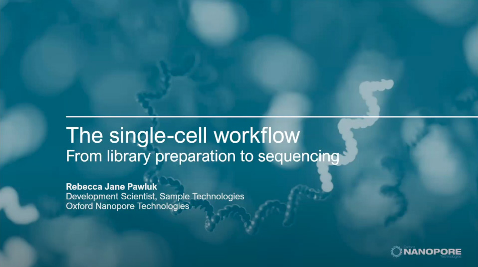 Single cell workflow webinar