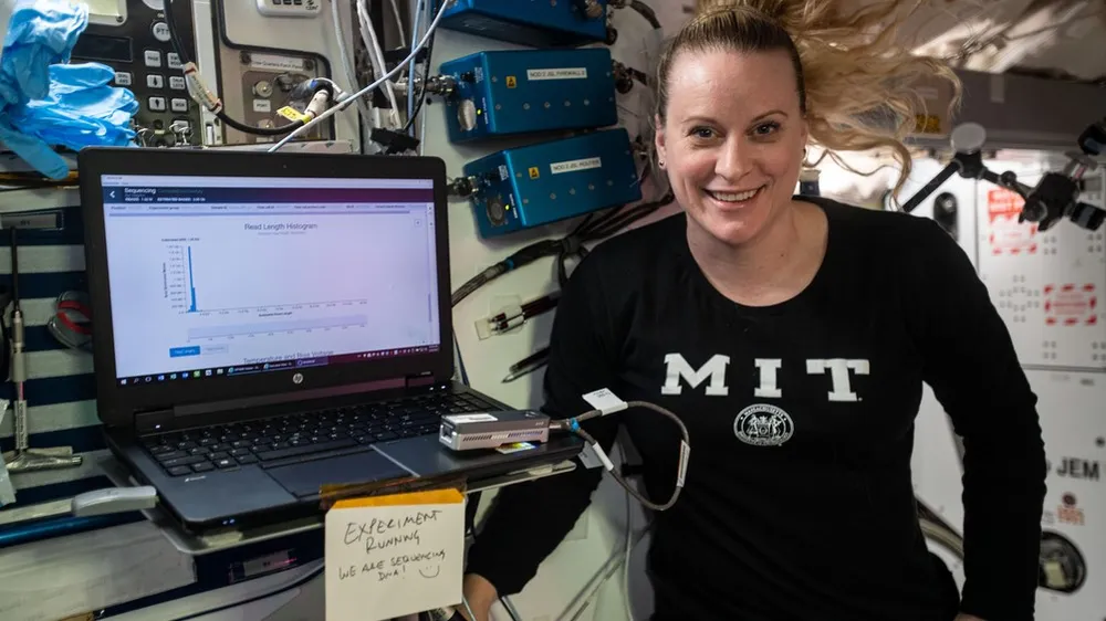 MinION aboard the International Space Station