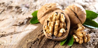 photograph of walnuts