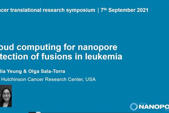 Cloud computing for clinical nanopore fusion detection