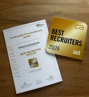 Trenkwalder holt Branchensieg 2025/26 in der Arbeitskräfteüberlassung