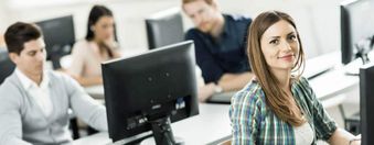 Temporary placement in white collar jobs
