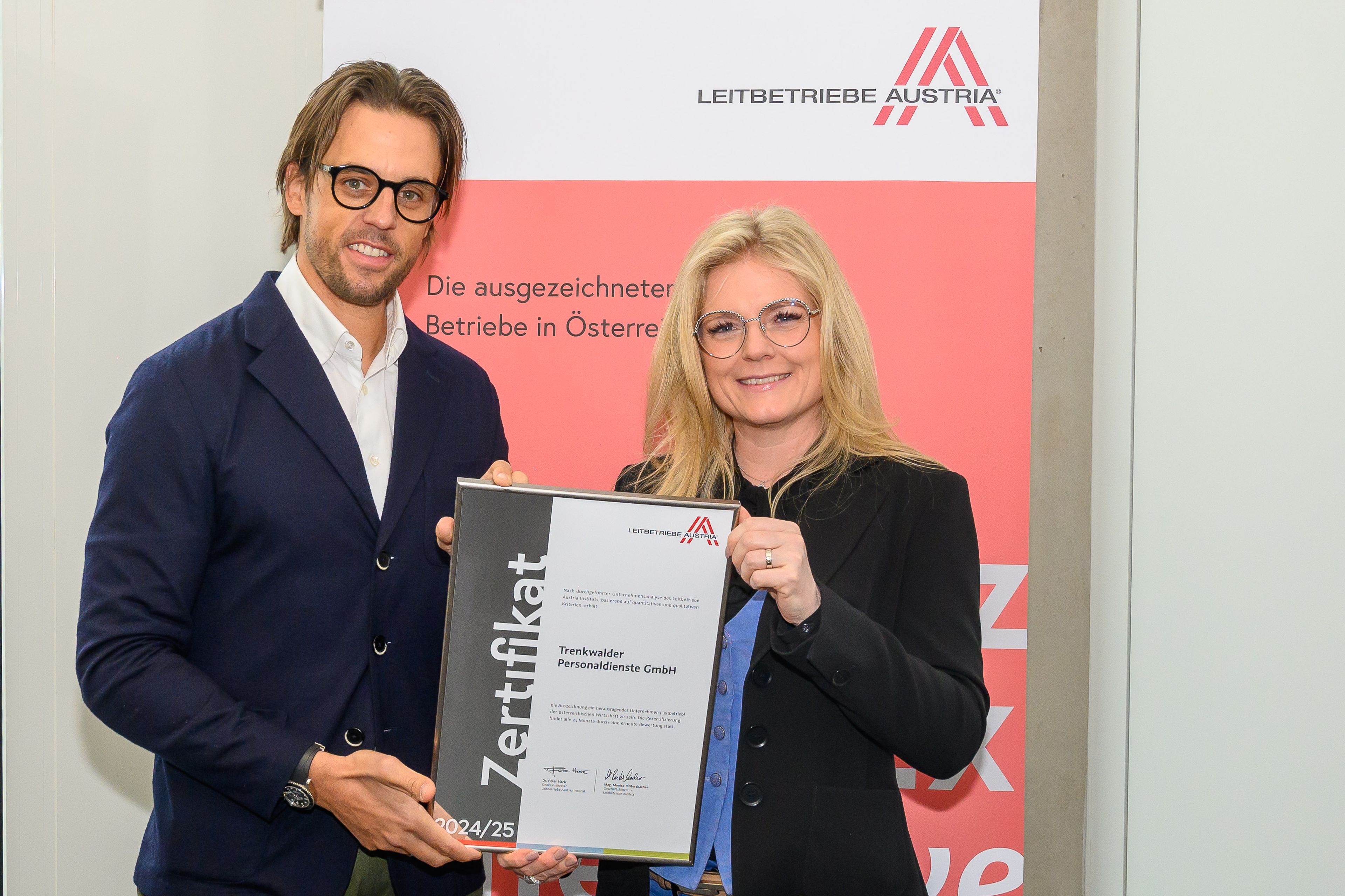 Trenkwalder once again honoured as a leading company