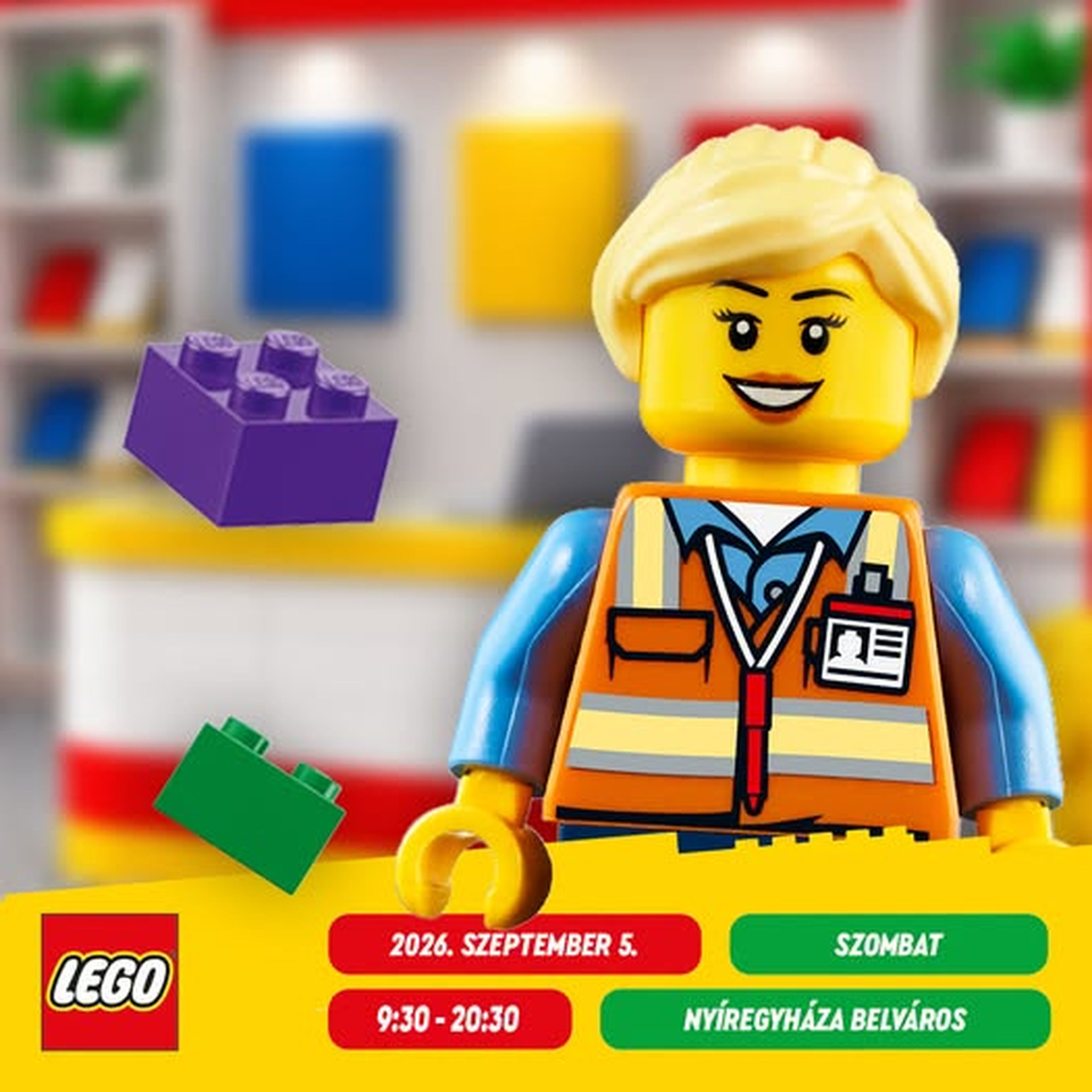 Nyíregyháza ismét LEGO® Játékvárossá változott