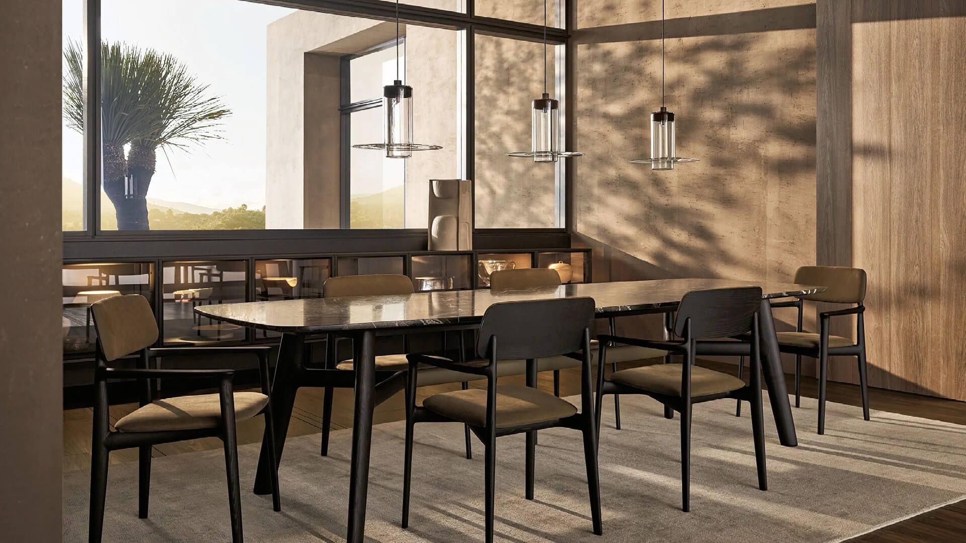 Poliform Curve Dining