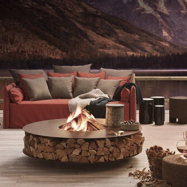 Kamine und Feuerschalen