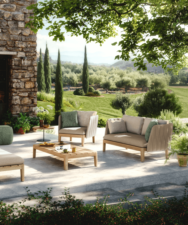 Gartenmöbel auf Lager