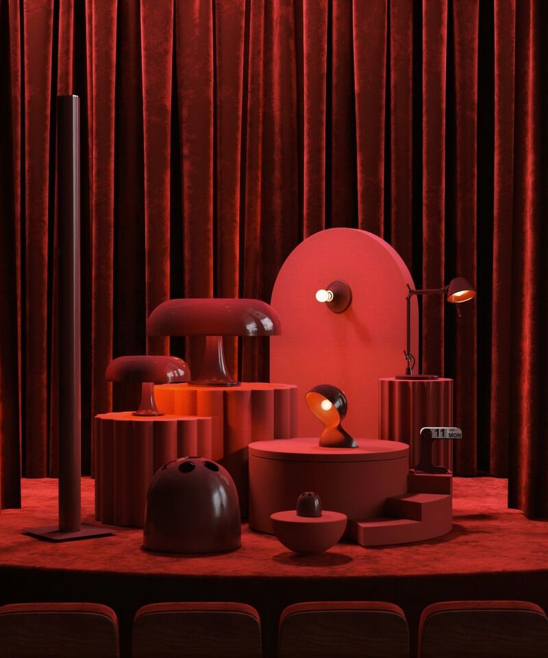 Artemide Ruby Red