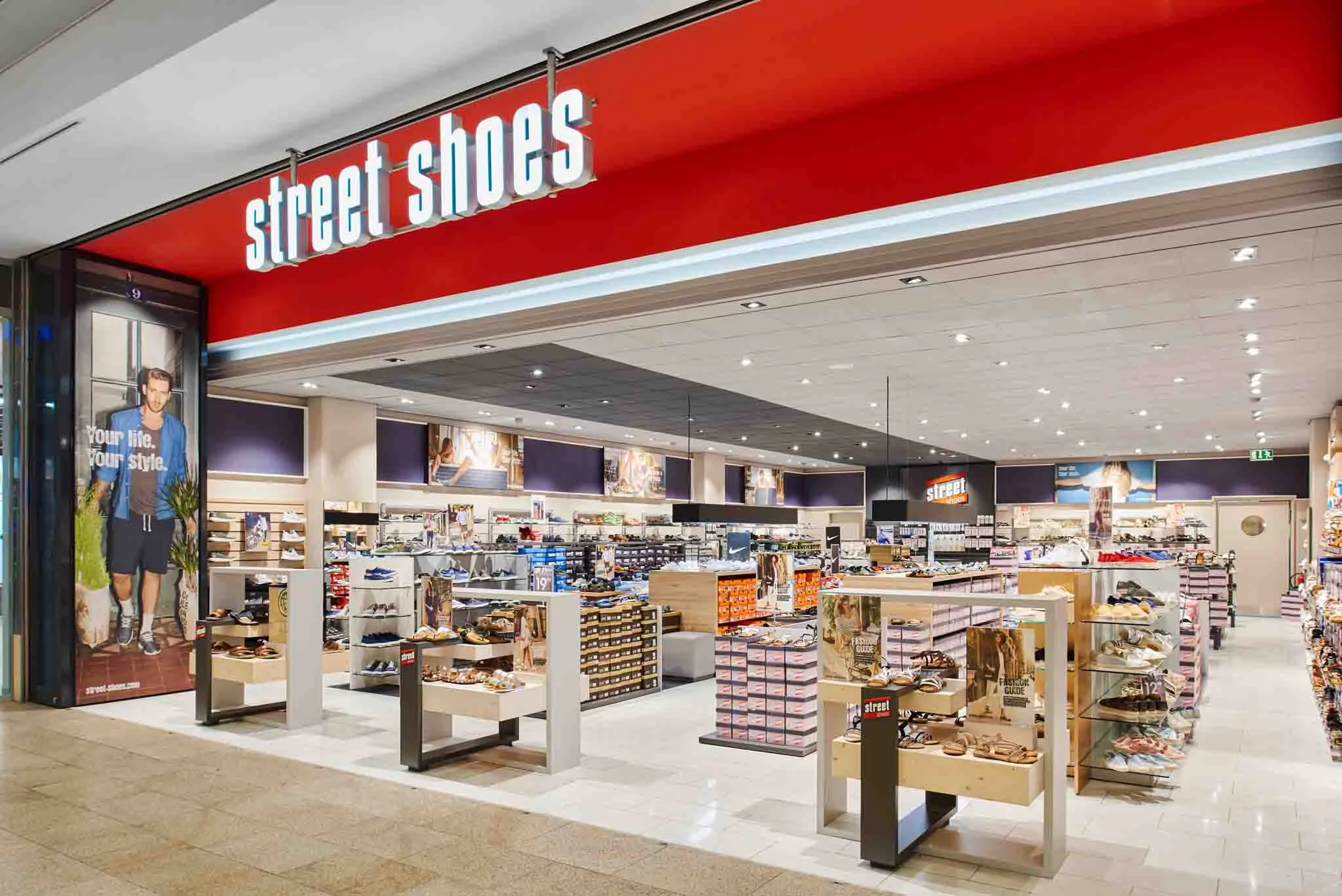 streets shoes Filiale in Braunschweig von außen