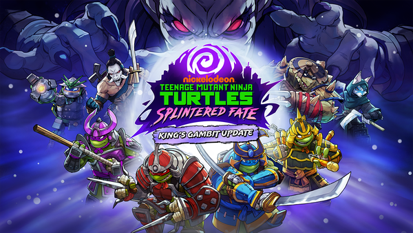 TMNT: SPLINTERED FATE UNLEASHES ITS BIGGEST CONTENT DROP YET! THE KING’S GAMBIT BRINGS: NEW BOSS LEVEL, NARRATIVE, SLASH, SAMURAI ARMOR, AND MORE