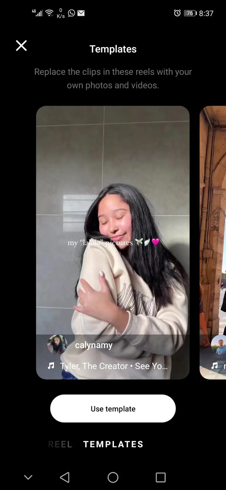 Instagram Reel Templates