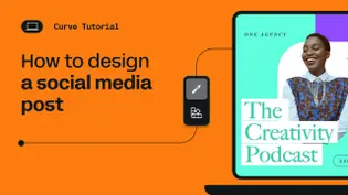 Design a social media post in Linearity Curve