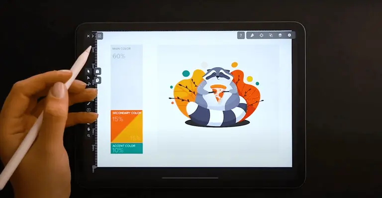 Creating a unique color palette on Linearity Curve