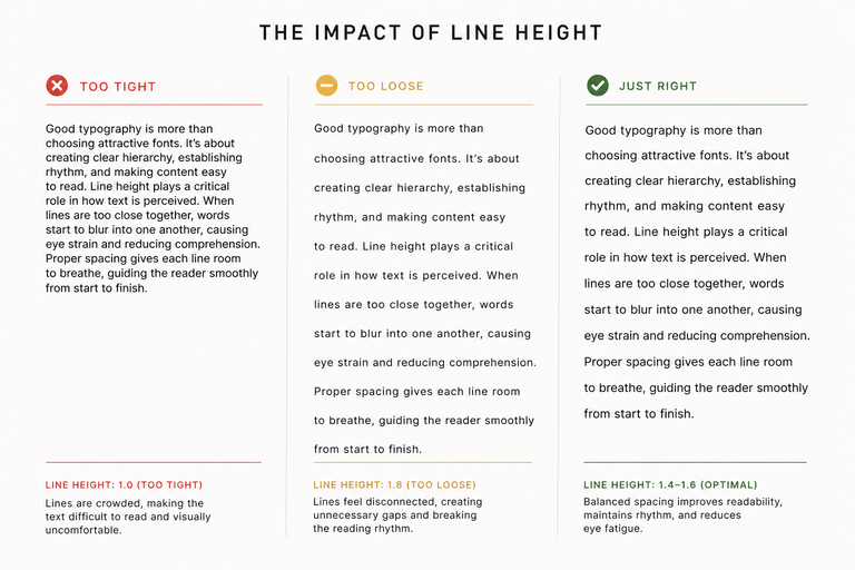 line hight