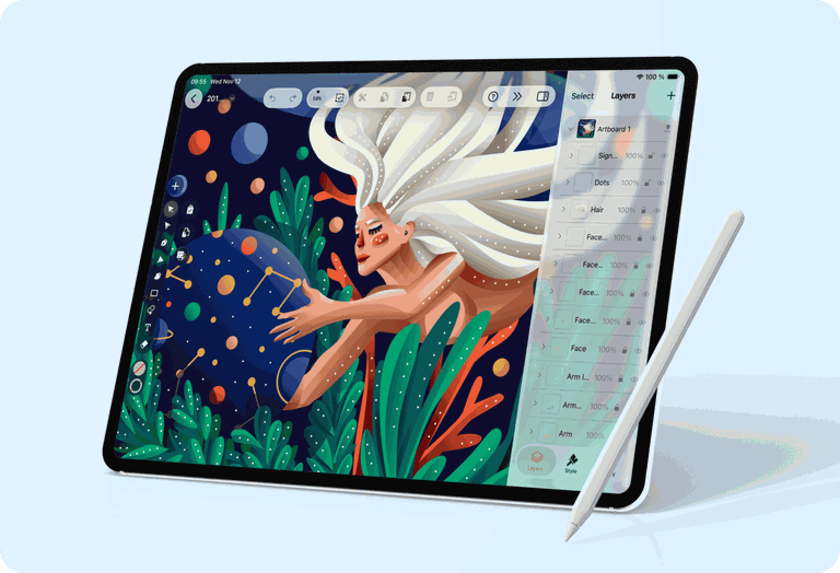 linearity curve on ipad