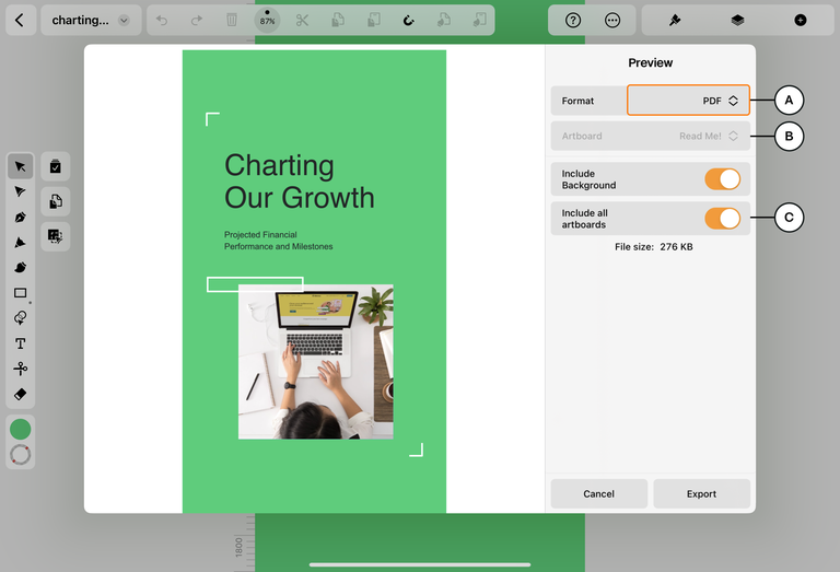 PDF Export