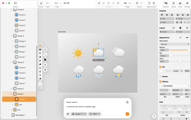 icons set
